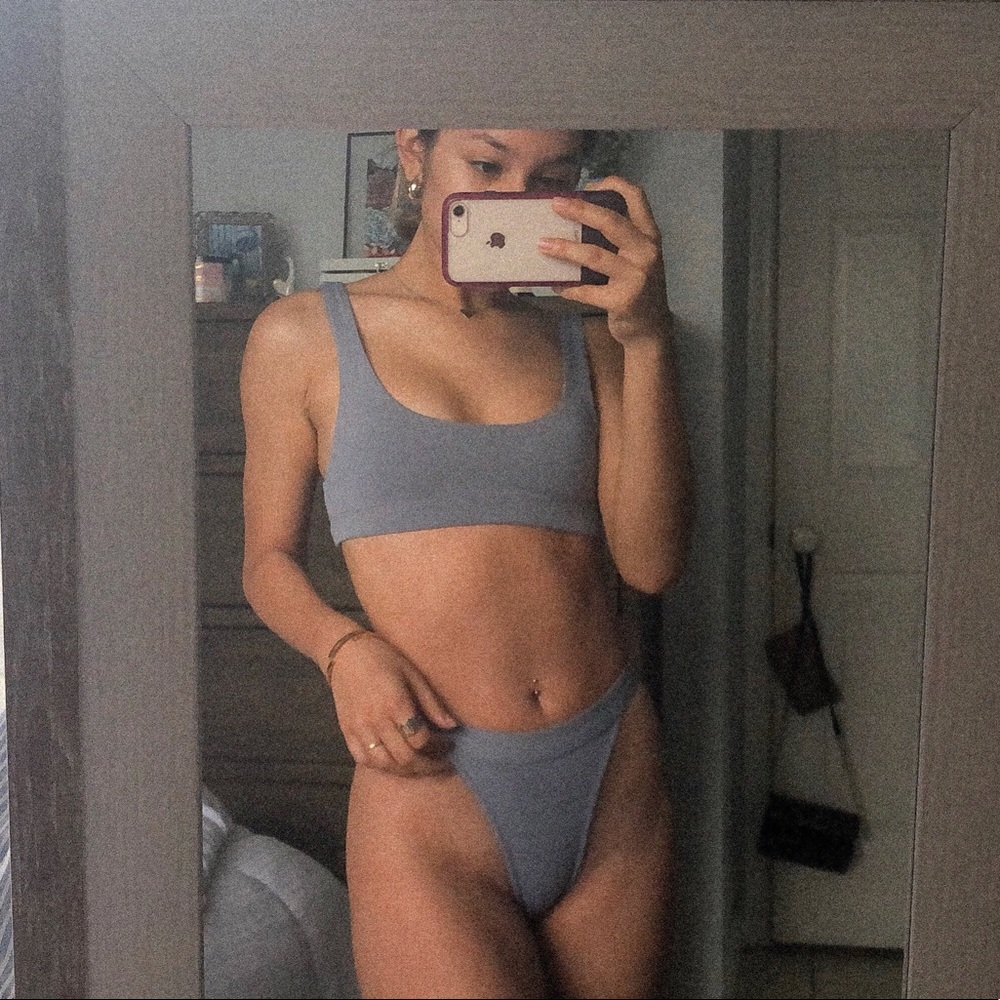 437swimwear LANEZ bottoms in color STONE